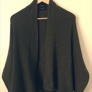 ZARA 3/4 dolman cocoon sweater sz M